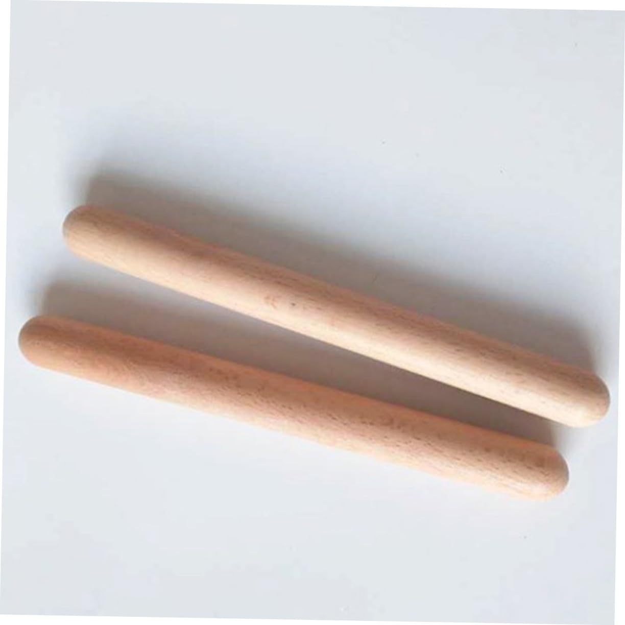 Bastoncini Ritmici per Giochi Musicali Educativi Sicuri in Legno Bordi Arrotondati 32 Pezzi Ragazzo Ragazza Indoor e Outdoor