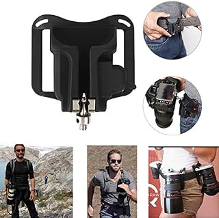 Camera Holster Holder Camera Waist Belt Clip Fast Loading Strap Buckle Quick Shoot