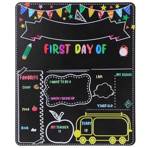 Tableau noir double face pour surmonter le stress de la rentrée scolaire
