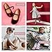 Childrenchic Mary Jane Shoes for Girls – Classic & Comfortable Dress Shoes for Kids & Toddlers – Perfect Flats for School, Play, and Special Occasions (Canvas, Silver Shimmer, 6 Toddler)