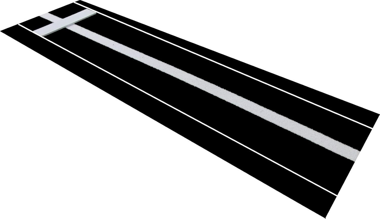 Premium Artificial Grass Synthetic Turf 10 Feet X 3 Feet Black Softball Pitching Mat or Baseball Pitching Tools Training Aid Practice Drill Mat Use Indoor or Outdoor with 5mm Foam and Rubber Mound