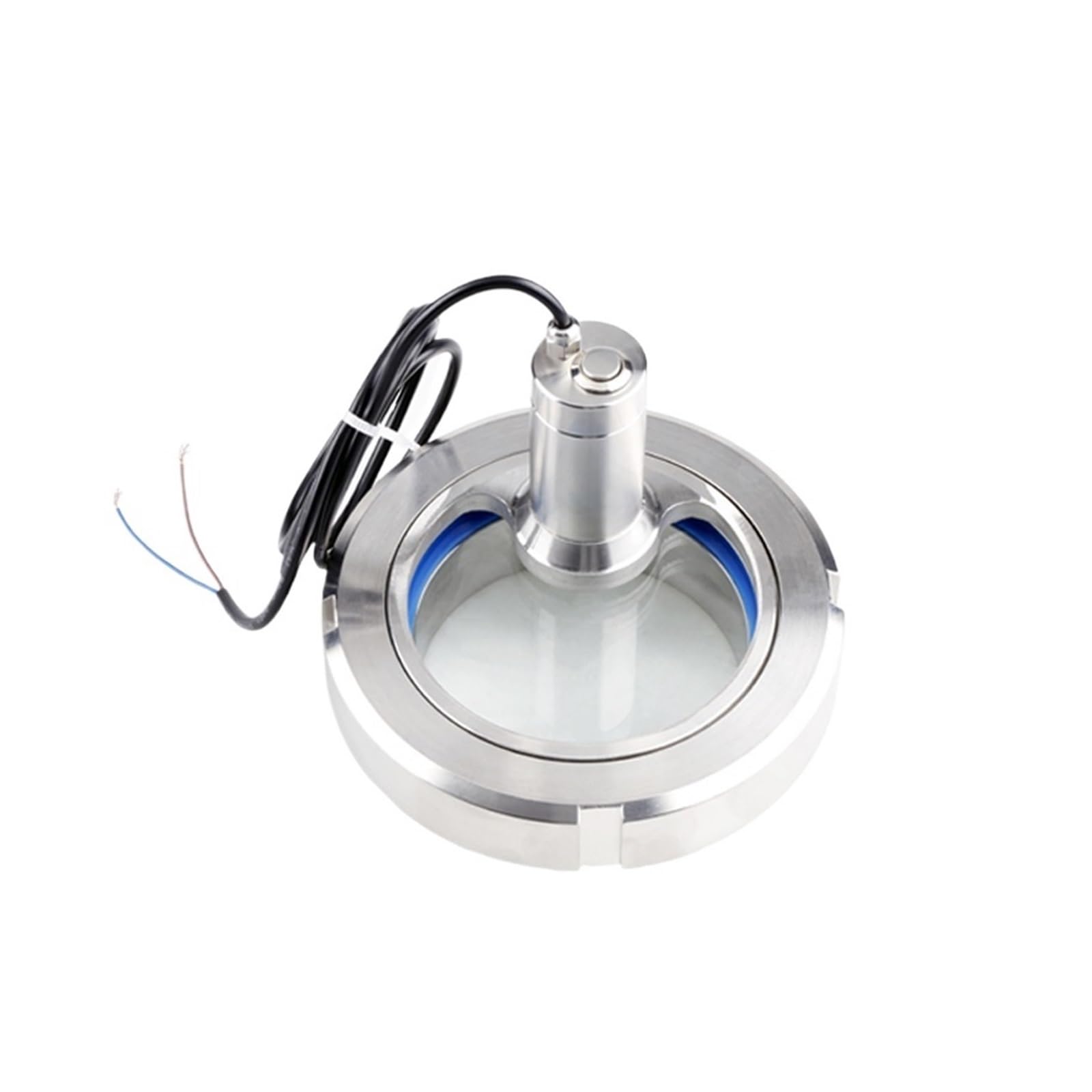 304 stainless steel with light live view mirror one-piece welded observation glass window with wire threaded tank top view mirror light(304 OD 63)
