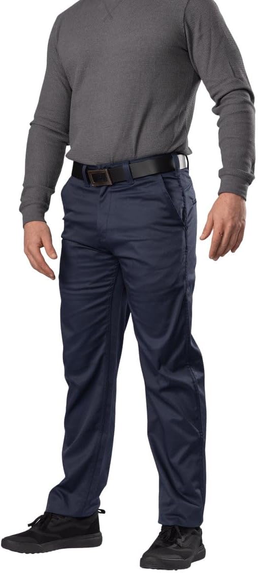 Flex and Stretch Premium Work Pants in Black or Navy, Regular and Big and Tall Sizes, to Waist 60 and Inseam 34