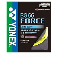 Amazon | ヨネックス(YONEX) バドミントン ストリングス BG66フォース