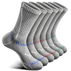6pairs-gray Heather 3720