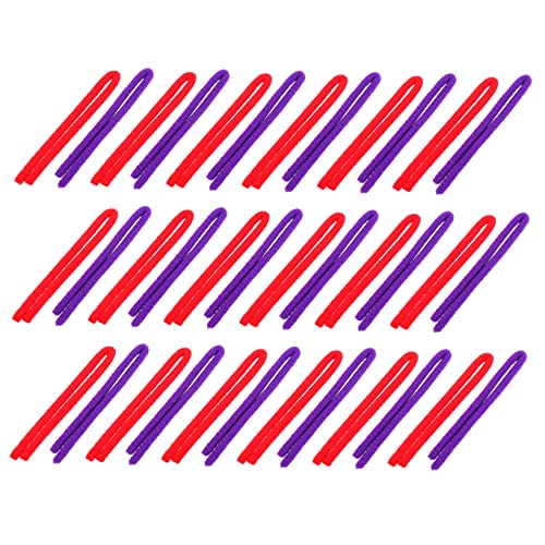 BESTYASH 90Pcs Salon Perm Rods Durable Hair Curling Rollers for Cold Wave Styling Non Slip Hairdressing Tools for Creating and Waves the Go