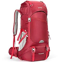 HOMIEE Wanderrucksack 50L, Herren Damen Wasserdichter Trekkingrucksack Reiserucksack Outdoor Wandern Rucksack Mit Regenabdeckung, Backpacker Rucksack Für Wandern, Bergsteigen, Camping, Reisen Sport