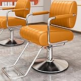 Design moderne : Une silhouette élégante et contemporaine avec un dossier texturé apporte une touche de sophistication instantanée à tout salon de coiffure, barbier ou spa. La base argentée résistante à la chaleur conserve son éclat, faisant de ce fauteuil un outil fonctionnel et une pièce maîtresse élégante.