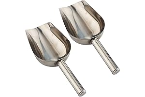 2 Pcs Dog Food Scoopers for Animals