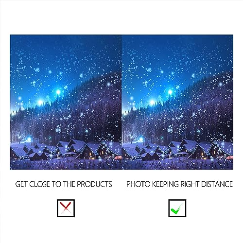 YongFoto 1,5x1m Sfondo Fotografico Natale Cielo