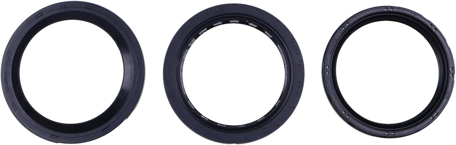 28015AA090 28015AA1108A 28015AA1008A Rear Axle Wheel Oil Seal Set Compatible with Subaru Impreza 1993-2007 Forester 1998-2008
