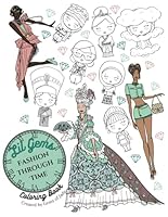 Lil Gems: Fashion through Time Coloring Book B0D64B8LJZ Book Cover