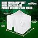 Caravan Canopy 10 x 10 Foot Commercial Tent Sidewalls (Sidewalls Only)