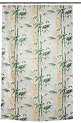 Image of Feelings Shower Curtain PVC Waterproof Curtain for Shower 7 Feet with 8 Hook - 54 x 84 Inch Printed Shower Curtain (Pattern - Q)