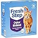 Fresh Step Clumping Cat Litter, Multi-Cat, Long Lasting Odor Control Kitty Litter with Activated Charcoal, Low Dust Formula, 14 lb