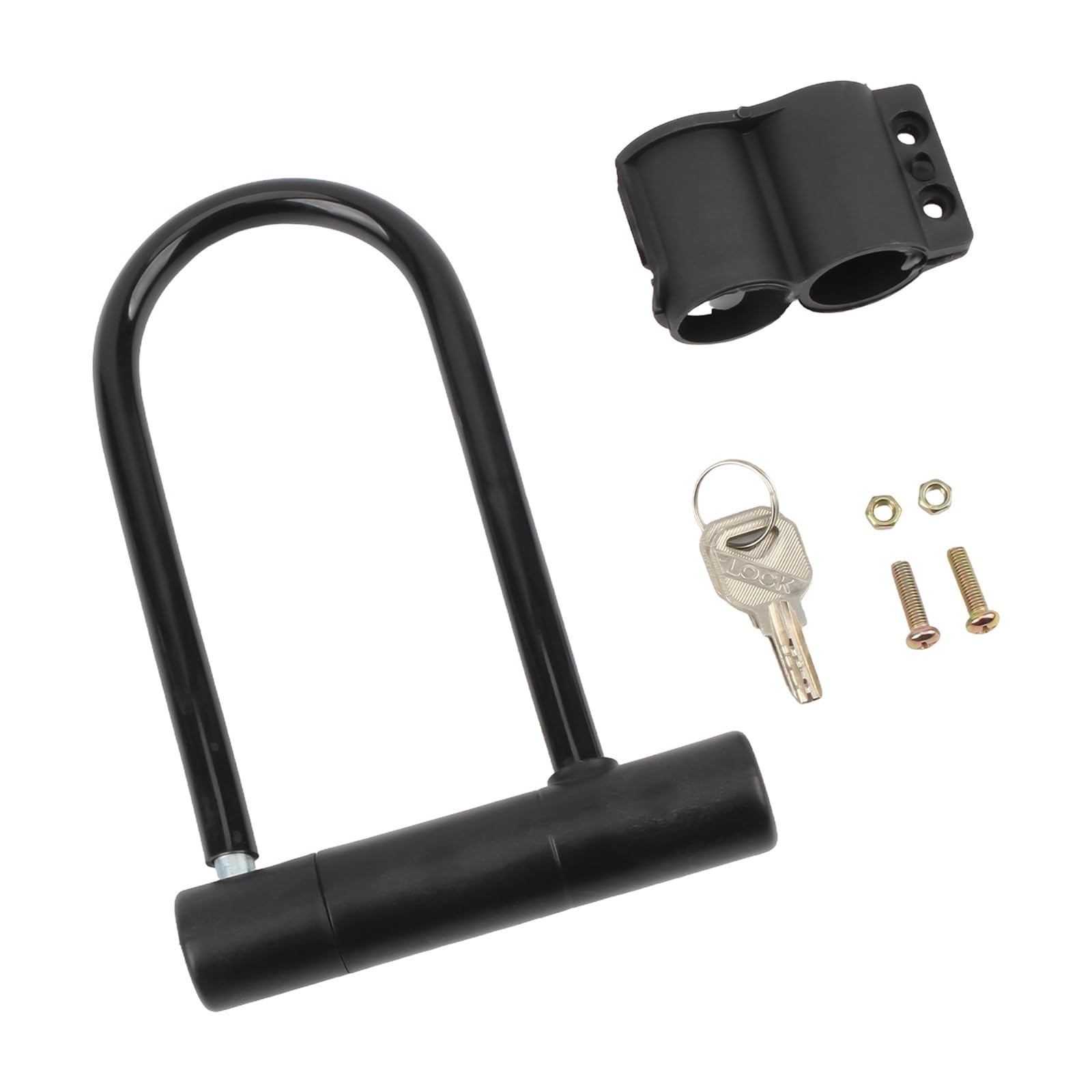 Motorcycle Handlebar Lock Motorcycle U Lock Portables Wheel with Key Anti-Theft Safety Accessories Motorbike Lock Security