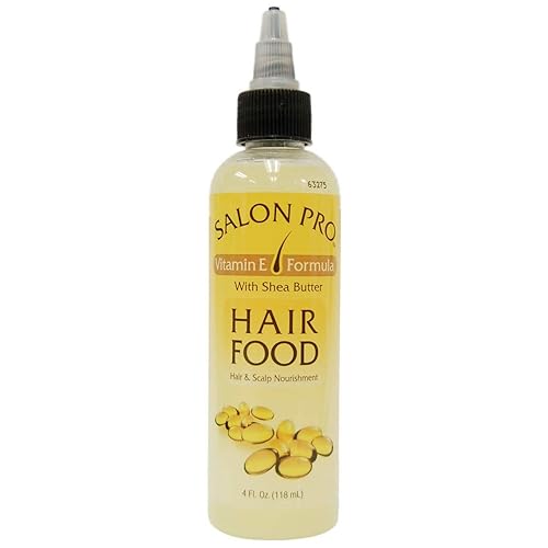 Salon Pro Fórmula de vitamina E con manteca de karité Alimento para el cabello 4 onzas, paquete de 3