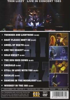 Amazon.co.jp: Live in Concert 1983 [DVD] : Thin Lizzy: DVD