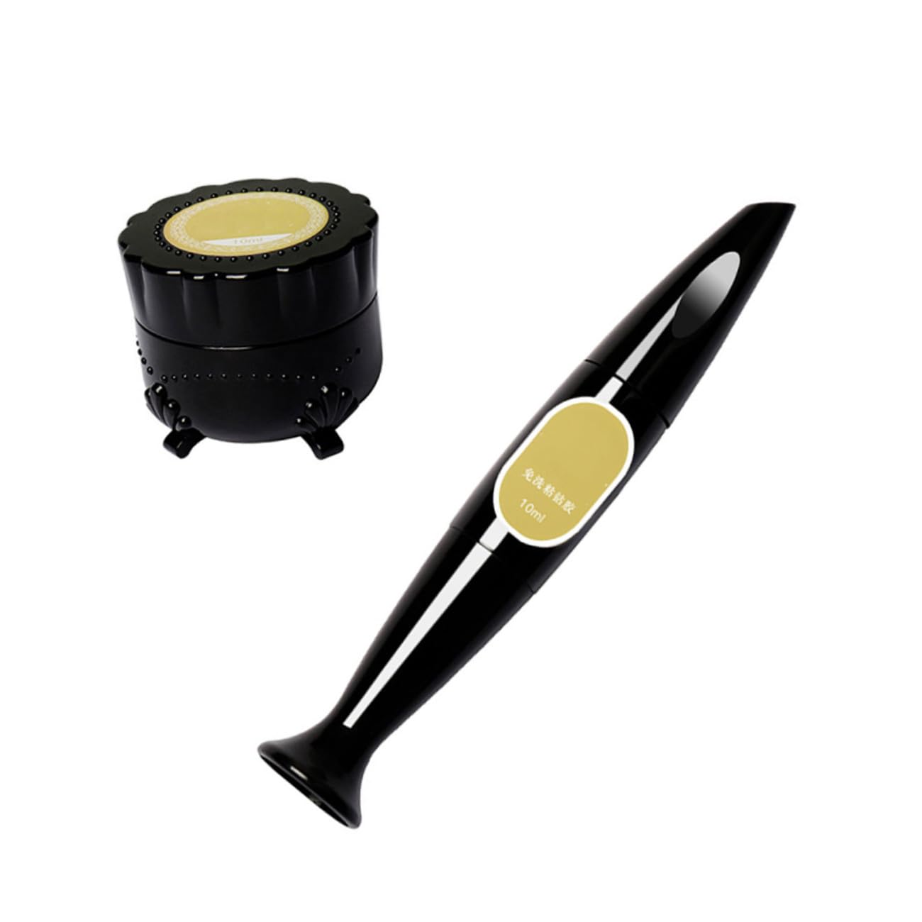 Beavorty 3 Set Di Colla Per Nail Art Gel Penna Per Riempimento Trapano Adesivo Strumento Per Manicure Gioielli Per Unghie Pasta Adesiva Con Strass