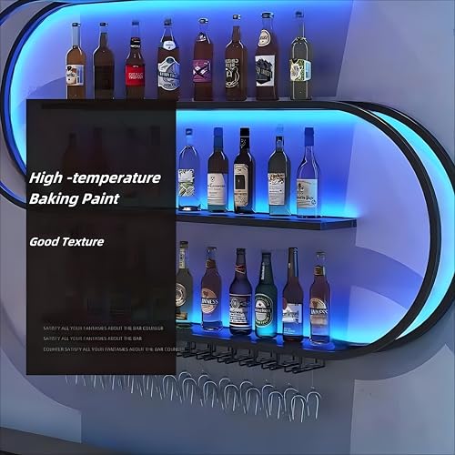 Étagère à vin murale compacte pour optimiser vos petits espaces