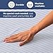 Light Blue and White Striped Sheets - 1 Flat & 1 Fitted Sheet & 2 Pillowcases w/ Deep Pockets - Wrinkle & Fade Resistant - Ultra-Soft, Breathable & Cooling - Luxury Pinstripe Bedding - Queen Size