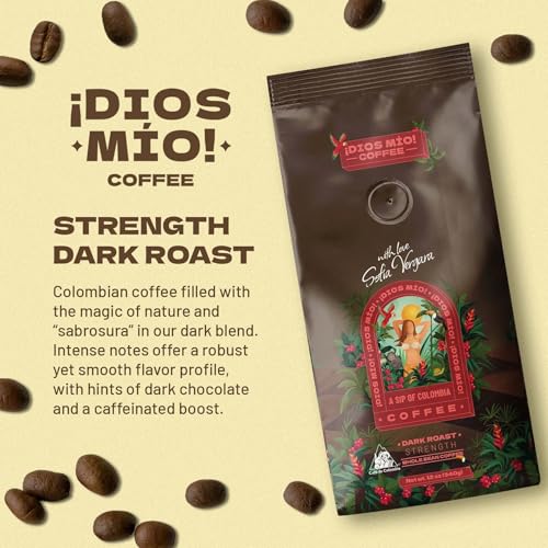 Dios Mio Coffee by Sofia Vergara, Café Premium en Grano 340 g Pack 2 miniatura 5