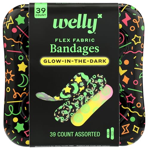 Pansements phosphorescents Welly Bravery Bandages contre la peur des soins nocturnes