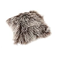 Housses de coussin en peau de mouton light brown - Patagonia Leather Rugs