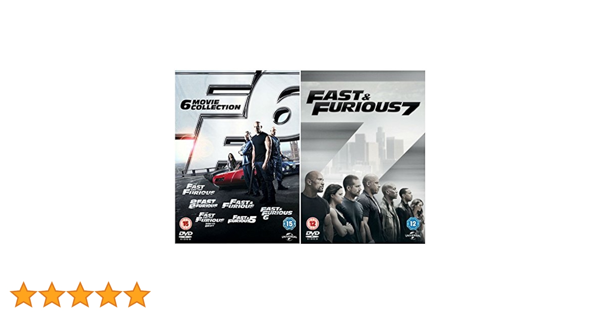 Fast and Furious 1-7 : Amazon.com.au: Movies & TV