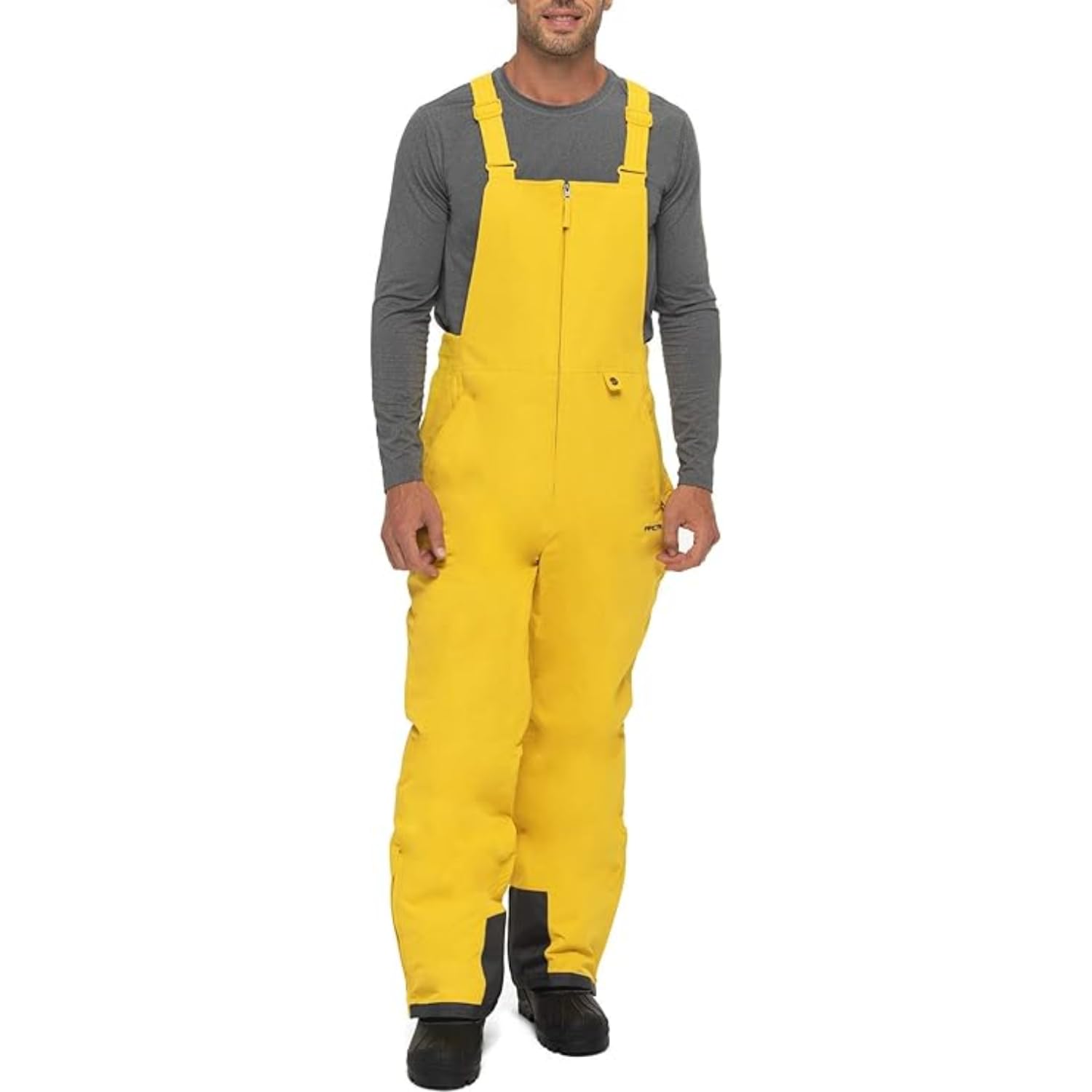 Arctix Men's Essential Insulated Bib Overalls, Bamboo Yellow, 3X-Large (48-50W * 30L)