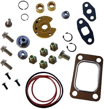 Turbo Rebuild Kit with Gasket for Garrett T3 T4 T04B T04E Turbocharger 360 Degree Thrust Bearing