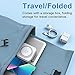 MURPISO 3 in 1 Magnetic Foldable Wireless Charger,Folding Wireless Charging Station for Travel,Wireless Charging Pad Compatible with iPhone 14 13 12 11/Pro/XS/XR,AirPods 3/2/Pro,iWatch 7/6/5/4/3/2