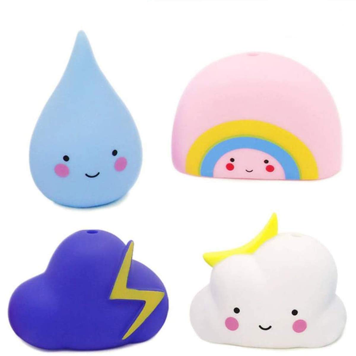 Baby Bath Toys Watering Bath Toys Hair Wash Tool Toy Gifts For Kids Pack Of 4 Thunder Cloud Rain Cloud Rainbow Buy Online In Antigua And Barbuda At Antigua Desertcart Com Productid 219343899