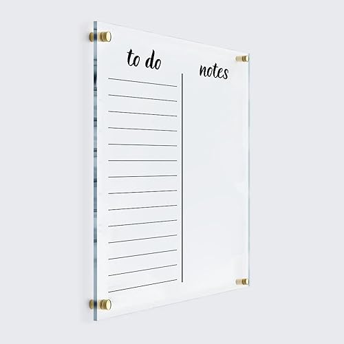 PERSONALIZED To Do Planner Wall Calendar - Personalized Calendar 2024, Acrylic Calendar Dry Erase Calendar Dry Erase Board Weekly Calendar Family