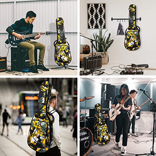 Sac de voyage jaune pour guitare, jaune, E-GUITARBAG-2 - Les Beatles, Paul McCartney, John Lennon, RIngo Starr, George Harrison Sac de voyage jaune pour guitare, jaune, E-GUITARBAG-2 – Image 8