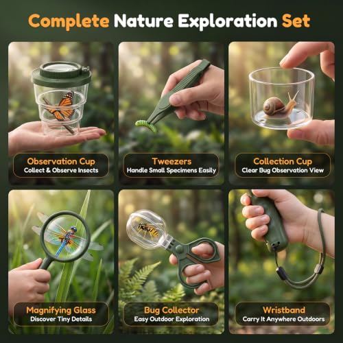 Kids Handheld Microscope Bug Catcher DROPS TO - image 3