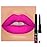 evpct 1Pcs Hot Pink Matte Lip Liner & Liquid Lipstick Stain Makeup Set for Women, Hot Pink Lip Liner Stain Long Lasting Waterproof Smudge Proof, Cruelty Free Lip Stick Makeup 24 hours originales, 59