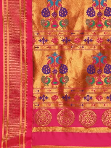 Varkala Silk Sarees paithani silk saree – image 6