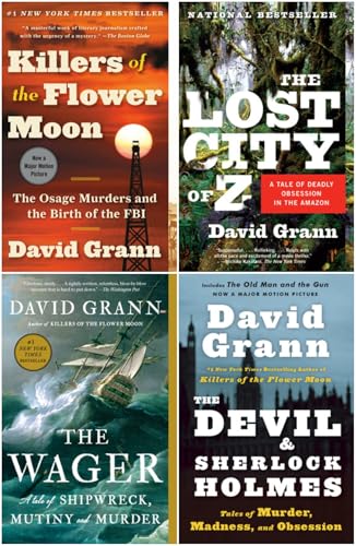 David Grann Bestselling 4-Book Set - Killers of the Flower Moon, ...