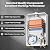 FOGATTI Propane Tankless Water Heater - Indoor Installation Up to 7.5 GPM, White Instant Hot Water Heater - InstaGas Comfort 170 Series