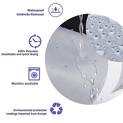 Rideau de douche rayé bleu pour séparation de espace bain minimaliste - 7