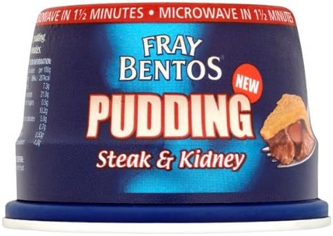 Fray Bentos Steak & Kidney Pudding Microwavable - 6 x 200gm