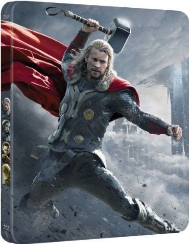 Thor: The Dark World Collectible Steelbook [BR3D + Blu-Ray + Digital Copy] NEW