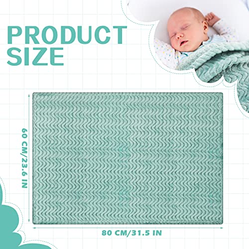 image for Frienda 4 Pcs Baby Fuzzy Blanket Fluffy Baby Blanket for Boys Girls So