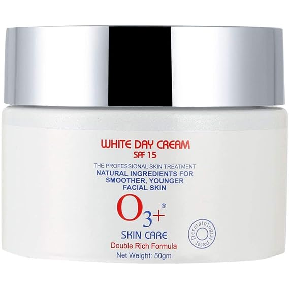 O3+ Spf 15 Day Cream - 50Ml (3 Inch), White