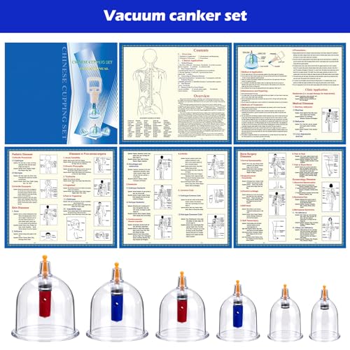 Coffret ventouses médicales avec pompe et aimants thérapeutiques - 7