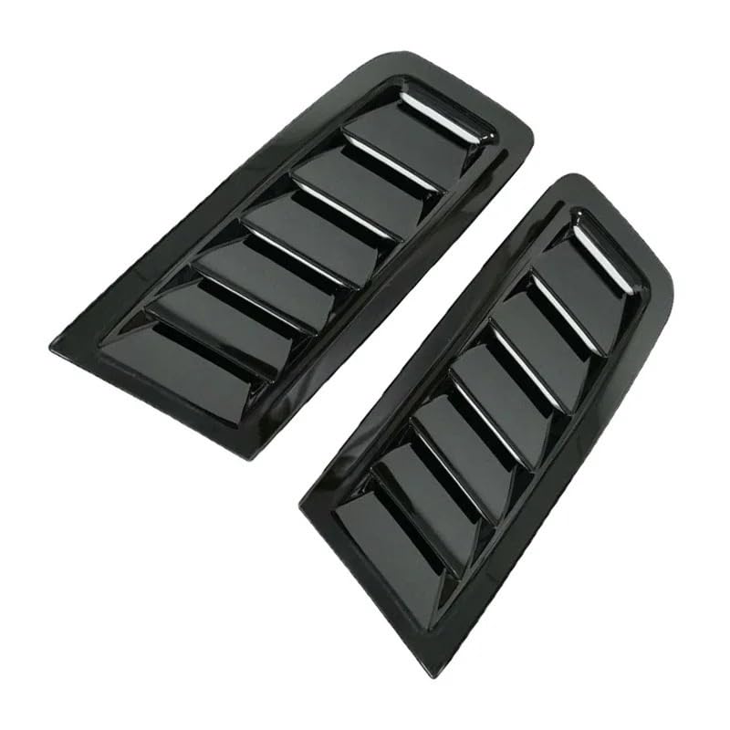 Entrada de aire universal coche para refrigeración y decoración de capó, juego de 2 piezas 3