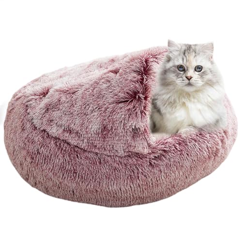 Lit pour chat haut de gamme avec niche confortable intégrée - 8