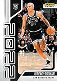 2022-23 Panini Instant Year One Basketball #YO-9 Jeremy Sochan Rookie Card Spurs - Only 767 made!
