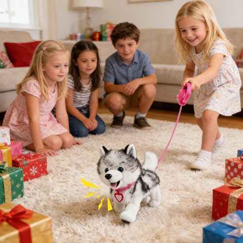 Juguete perro caminando robot interactivo y electronico para niños 2